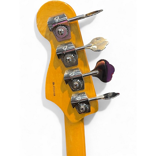 Vintage 1997 Fender American Standard Precision Bass Candy Apple Red Electric Bass Guitar