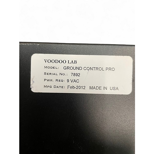 Used Voodoo Lab Ground Control Pro Footswitch