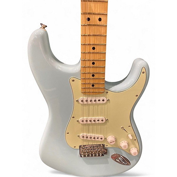 Used Fender FSR Tex Mex Stratocaster Sonic Blue Solid Body Electric Guitar