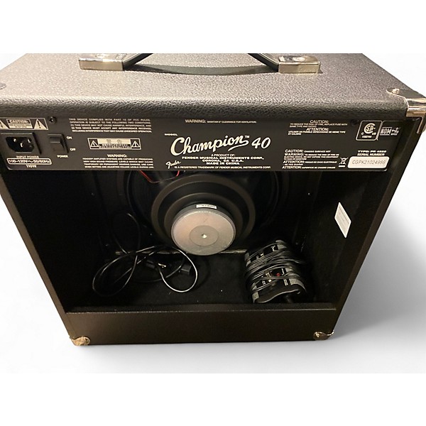 Used Fender Champion 40 Guitar Combo Amp