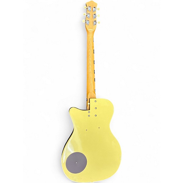 Used 2020 Danelectro 56 u-1 Desert Sun Yellow Solid Body Electric Guitar