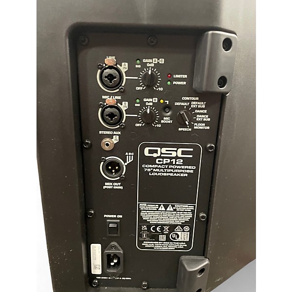 Used QSC CP12 Powered Speaker