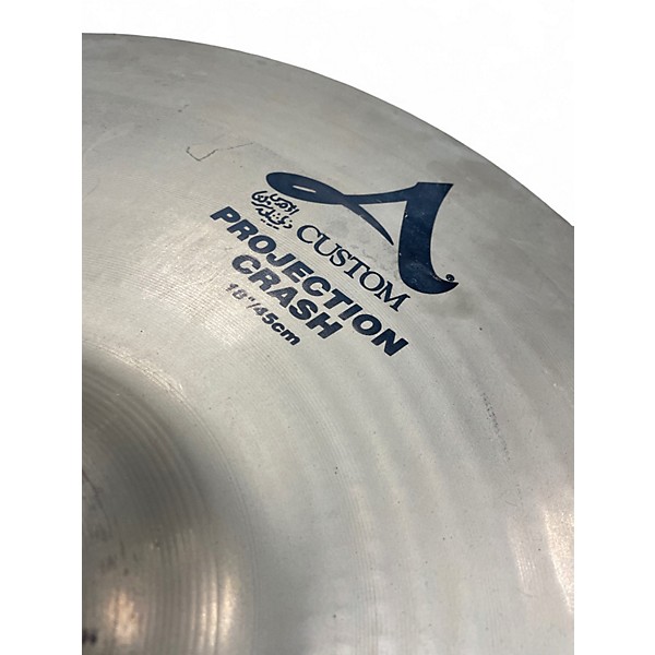 Used Zildjian 18in A Custom Projection Crash Cymbal