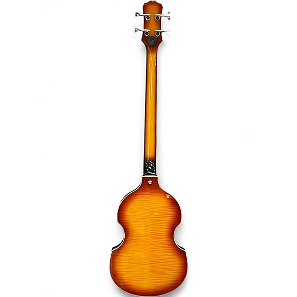 Used Epiphone Viola Sunburst Electric Bass Guitar