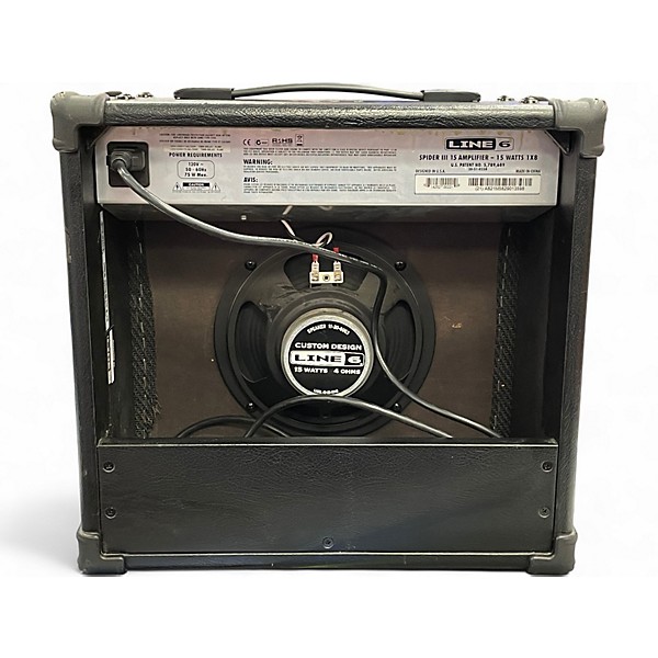 Used Line 6 Spider III 15 1X8 15W Guitar Combo Amp