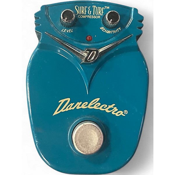 Used Danelectro DJ9 Surf and Turf Compressor Effect Pedal