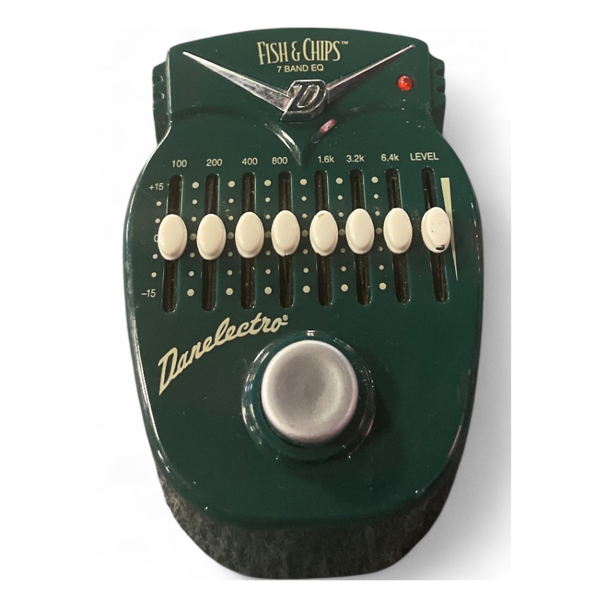 希少Danelectro Fish & ChipsギターエフェクターDJ-14 Used Danelectro DJ14 Fish and Chips 7-Band EQ Pedal | Guitar Center