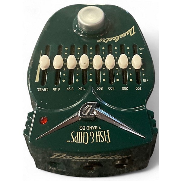 Used Danelectro DJ14 Fish and Chips 7-Band EQ Pedal