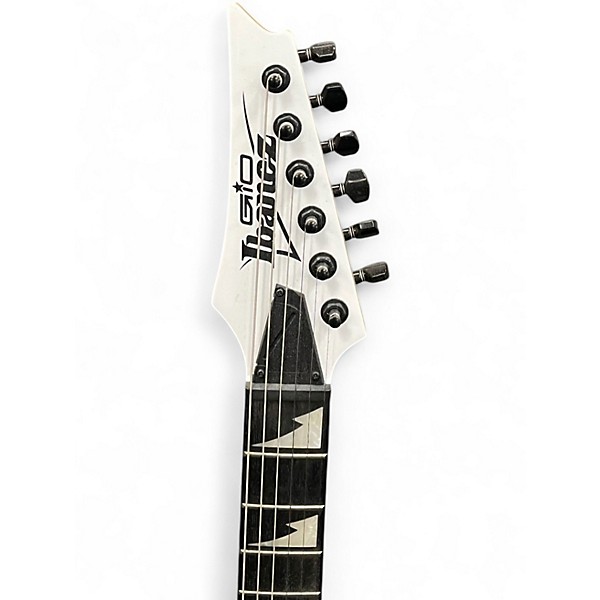 Used Ibanez GRGR120EX WHITE Solid Body Electric Guitar
