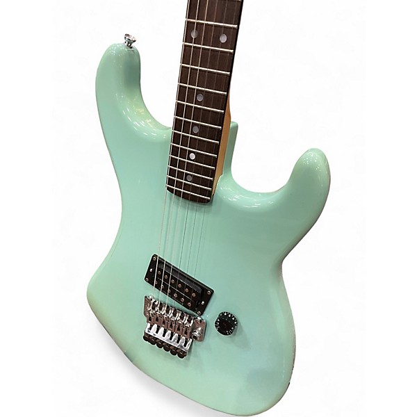Used Kramer Focus 1000 Seafoam Green Solid Body Electric Guitar