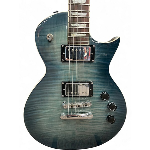 Used ESP EC-256 Green Solid Body Electric Guitar