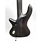Used Schecter Guitar Research Stiletto Studio 4 Black Electric Bass Guitar