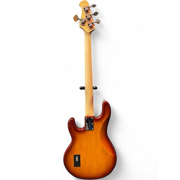 Used Sterling by Music Man Ray34 Honey Burst Electric Bass Guitar