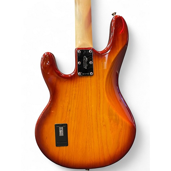 Used Sterling by Music Man Ray34 Honey Burst Electric Bass Guitar