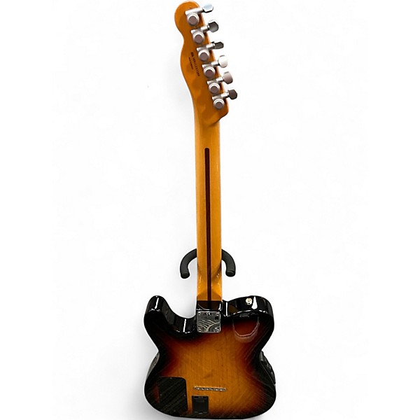 Used 2011 Fender Acoustasonic Telecaster 3 Tone Sunburst Solid Body Electric Guitar