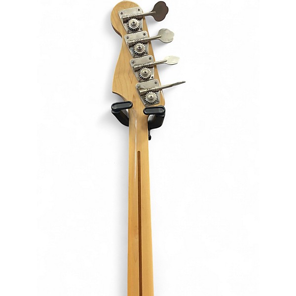 Used Fender 1998 75 Reissue MIJ Jazz Bass Natural Electric Bass Guitar