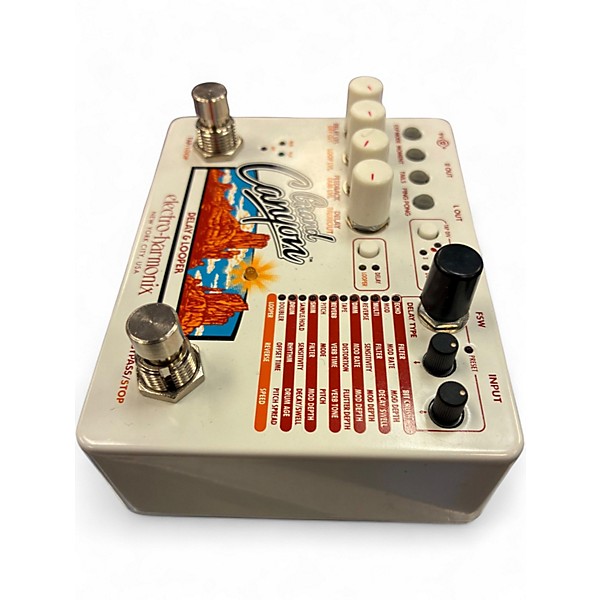 Used Electro-Harmonix Grand Canyon Delay and Looper Effect Pedal