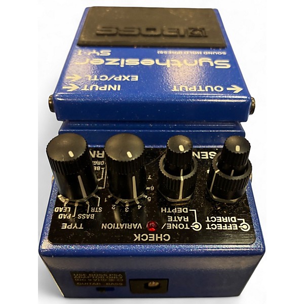 Used BOSS SY1 Effect Pedal