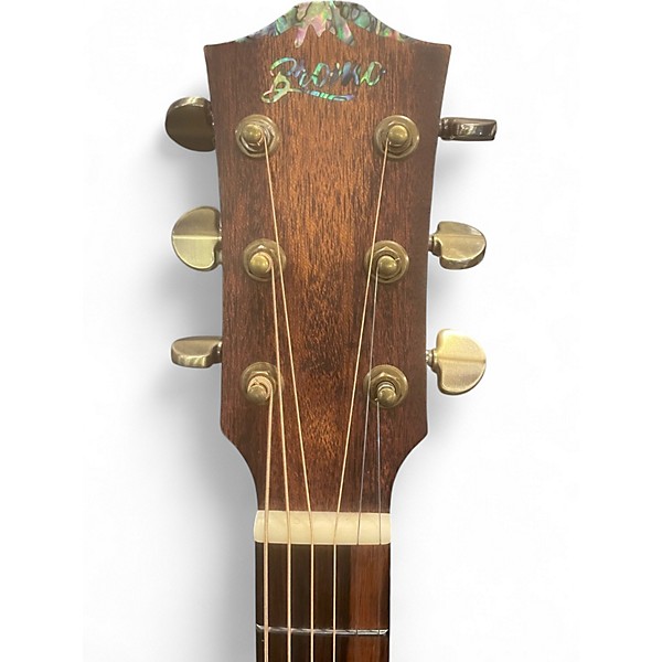 Used Bromo BAR1HM Natural Acoustic Guitar