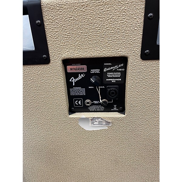 Used Fender Bassman Pro 610 6x10 Neo Bass Cabinet