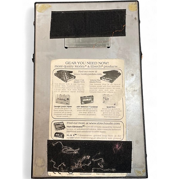 Used Morley Steve Vai Bad Horsie 2 Contour Wah Effect Pedal