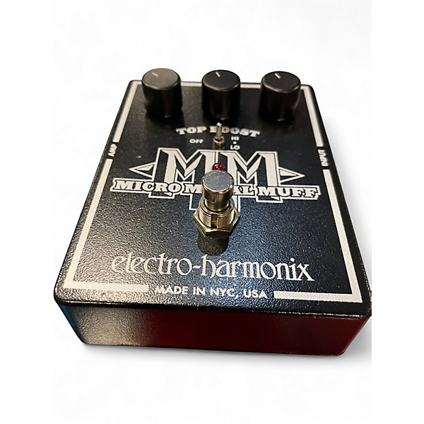 Used Electro-Harmonix Micro Metal Muff Distortion Effect Pedal