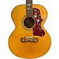 Used Epiphone EJ 200 Natural Acoustic Guitar