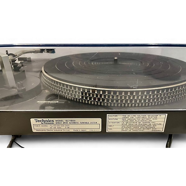Used Technics SL1900 Turntable