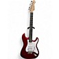 Used Donner STANDARD SERIES RED Solid Body Electric Guitar thumbnail