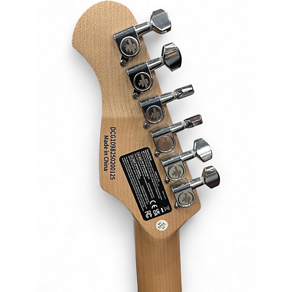 Used Donner STANDARD SERIES RED Solid Body Electric Guitar