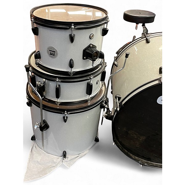 Used Ddrums 4 Piece D2R Gray Drum Kit