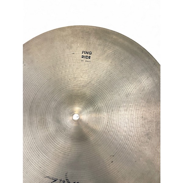 Used Zildjian 16in PING RIDE Cymbal