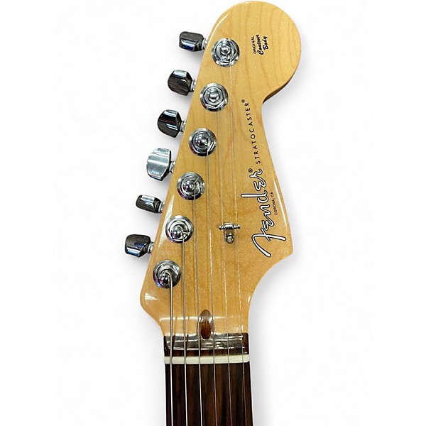 Used Fender American Professional Stratocaster Olympic White Solid Body Electric Guitar