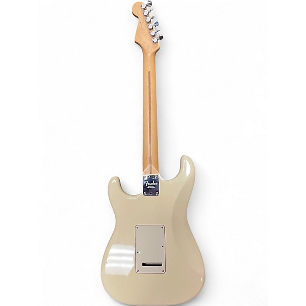 Used Fender American Professional Stratocaster Olympic White Solid Body Electric Guitar