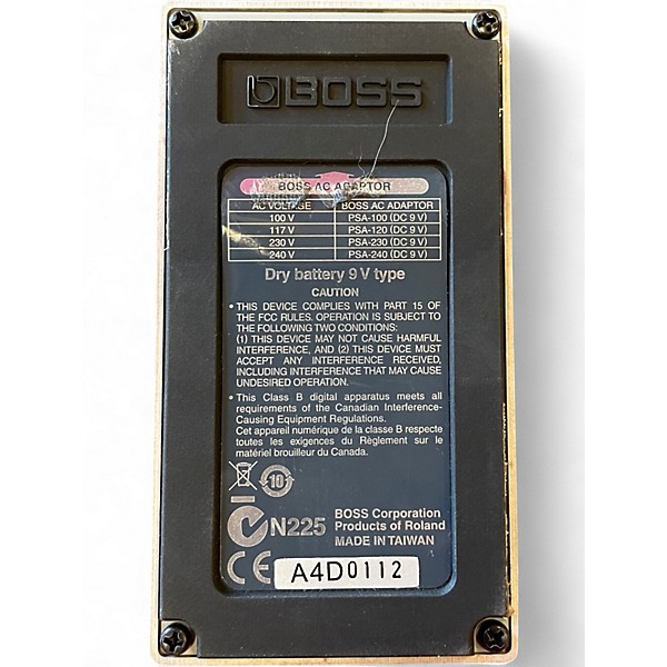 Used BOSS DA2 Adaptive Distortion Effect Pedal