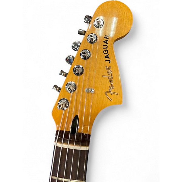 Used Fender Player II Jaguar Polar White Solid Body Electric Guitar