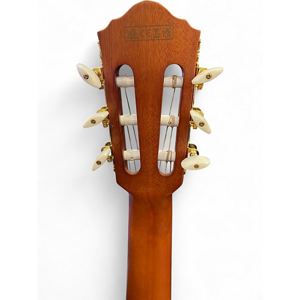 Used Ibanez FRH10N Natural Classical Acoustic Electric Guitar