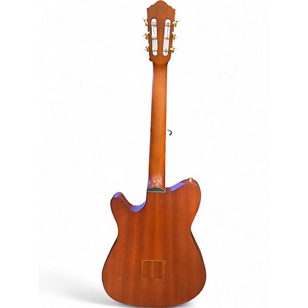 Used Ibanez FRH10N Natural Classical Acoustic Electric Guitar