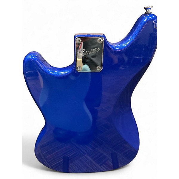 Used Squier Bullet Mustang HH Blue Solid Body Electric Guitar
