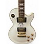 Used Epiphone Les Paul Custom (FIXED NECK( White Solid Body Electric Guitar