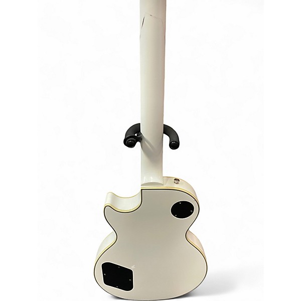 Used Epiphone Les Paul Custom (FIXED NECK( White Solid Body Electric Guitar