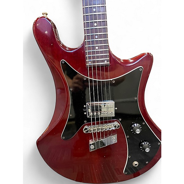 Vintage 1970s Guild S-60 RED Solid Body Electric Guitar