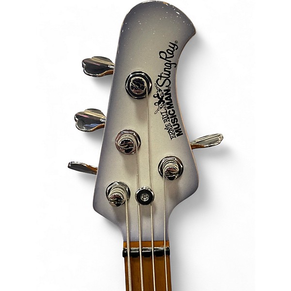Used Ernie Ball Music Man StingRay Special HH SNOWY NIGHT Electric Bass Guitar