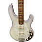 Used Ernie Ball Music Man StingRay Special HH SNOWY NIGHT Electric Bass Guitar