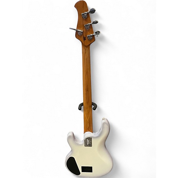 Used Ernie Ball Music Man StingRay Special HH SNOWY NIGHT Electric Bass Guitar