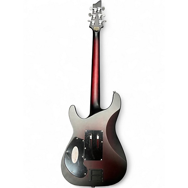 Used Schecter Guitar Research C1 Platinum Crimson Red Trans Solid Body Electric Guitar