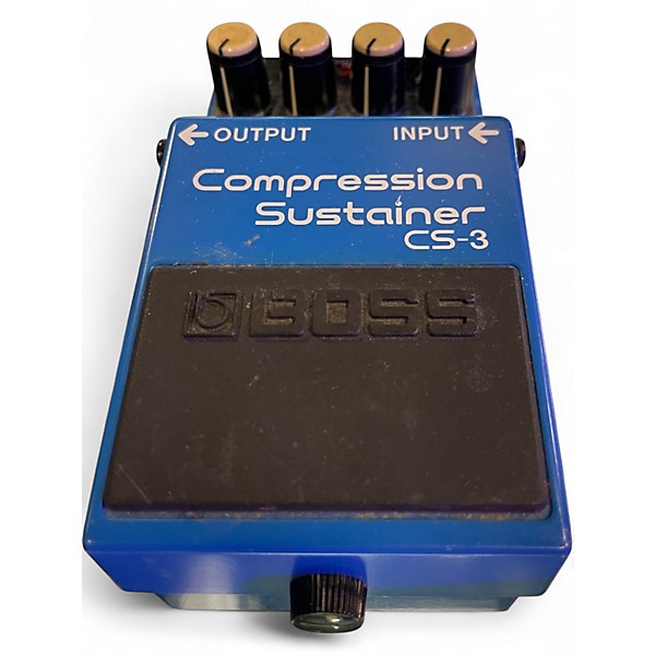 Used BOSS CS3 Compressor Sustainer Effect Pedal