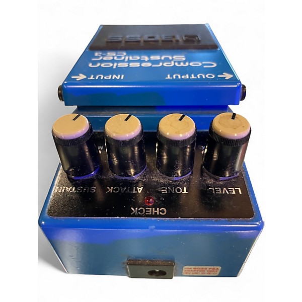 Used BOSS CS3 Compressor Sustainer Effect Pedal