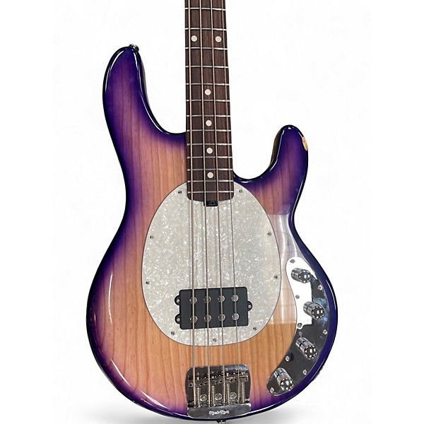 Used Ernie Ball Music Man StingRay Special H PURPLE SUNSET Electric Bass Guitar