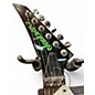 Used Jackson RRX24 Black and Green Solid Body Electric Guitar